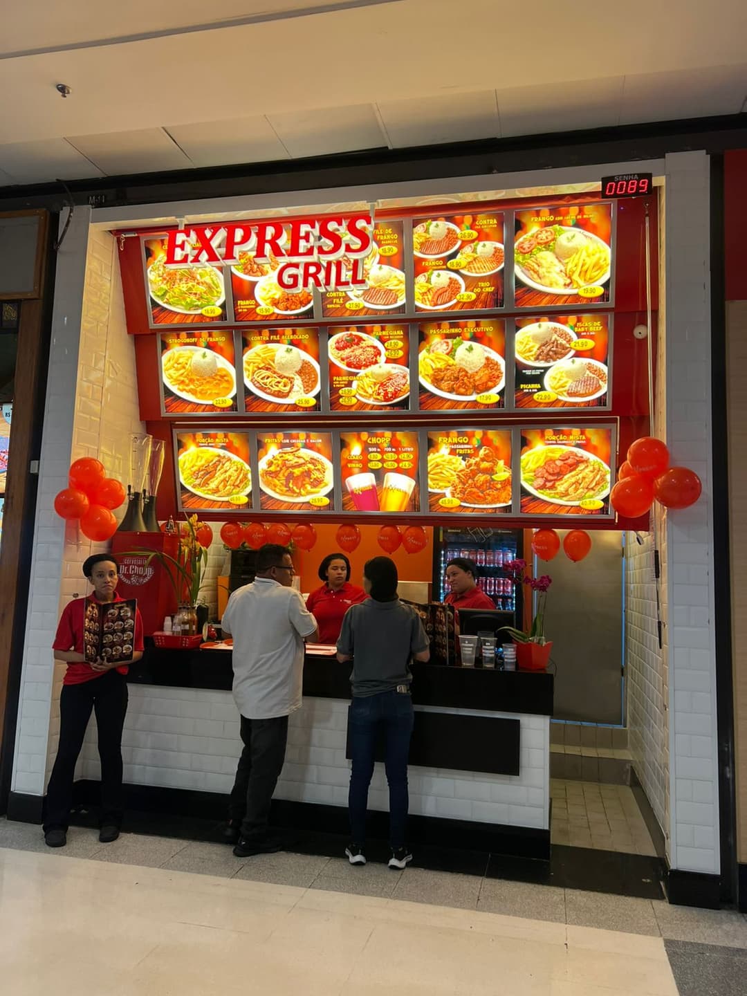 Logo da loja express grill