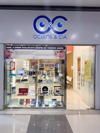 Logo da loja óculos & cia