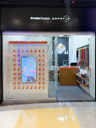 Logo da loja arranjos express