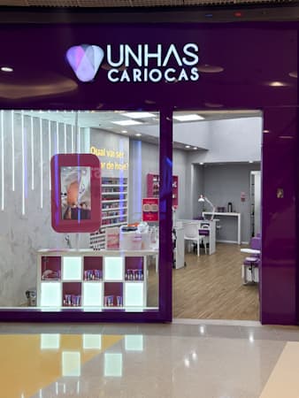 Logo da loja unhas cariocas